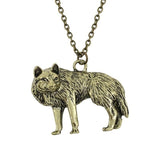 Collier Loup Wolf Or