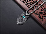 Collier Loup En Argent