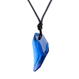 Collier Loup Indien Bleu
