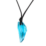 Collier Loup Indien Bleu Ciel