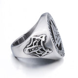 Bague Loup De Viking