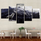 Tableau Loup de la montagne