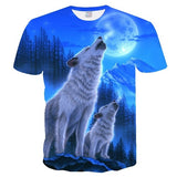 T-Shirt Loup De Montains