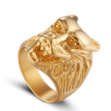 Bague loup Or
