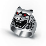 Bague Loup<br> Solitaire