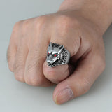 Bague Loup<br> Solitaire